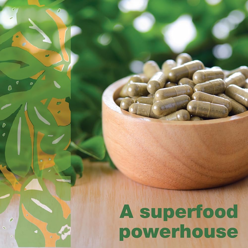 Baoactive Baobab Moringa Powder Superblend - 120 Capsules - image 2