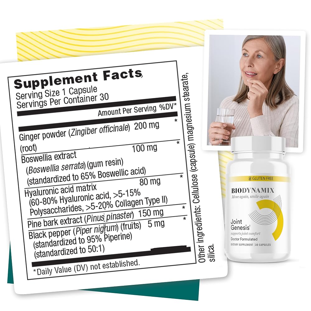 BioDynamix Joint Genesis - Joint Support Supplement - with Mobilee - image 4