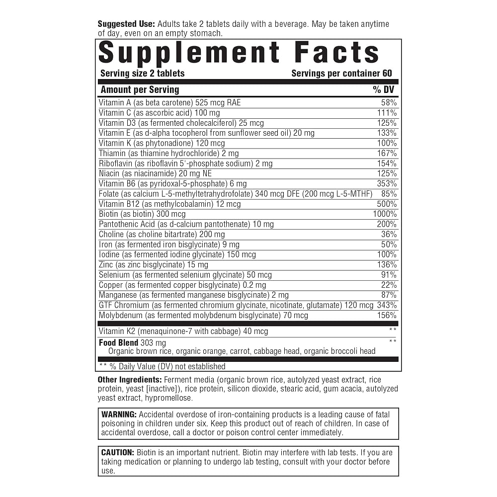 Innate Response Formulas Women's Multivitamin 40+ - 120 Tablets - image 2