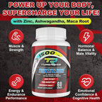 TyRengss Testosterone Booster for Men - 60 Capsules - image 3