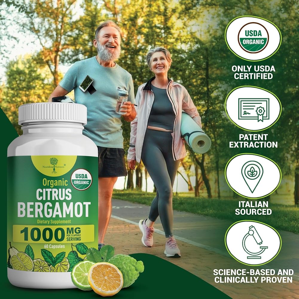 Nourishing Nutrients Organic Citrus Bergamot Supplement