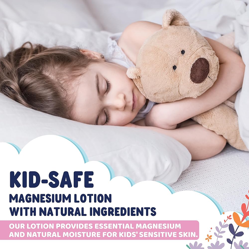 FOXLEAF Magnesium Cream for Kids Sleep Support - 4 oz - image 3