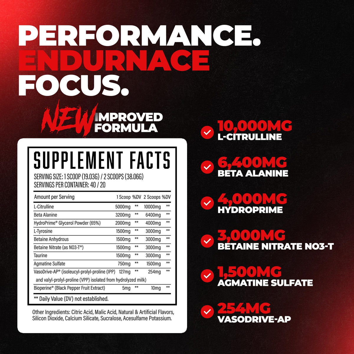 Huge Supplements Pump Serum Non-Stim Pre-Workout - 40 Servings - image 2