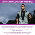 Step Above Proteins Original Collagen Peptides Powder - 92 Oz - image 5