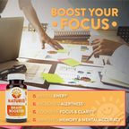 Natures Wellness Brain Booster Nootropic for Focus & Memory - 1 Capsules - image 2