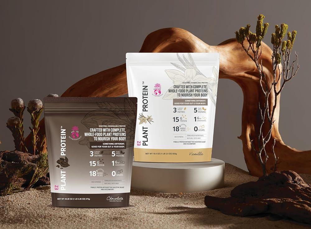 All In Nutritionals EZ Plant Protein Powder - 25 Servings - image 7