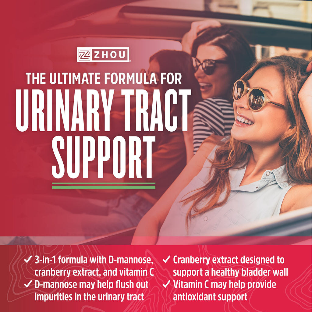 ZHOU Cran-Defense Cranberry Pills Urinary Tract Support - 60 Capsules - image 6