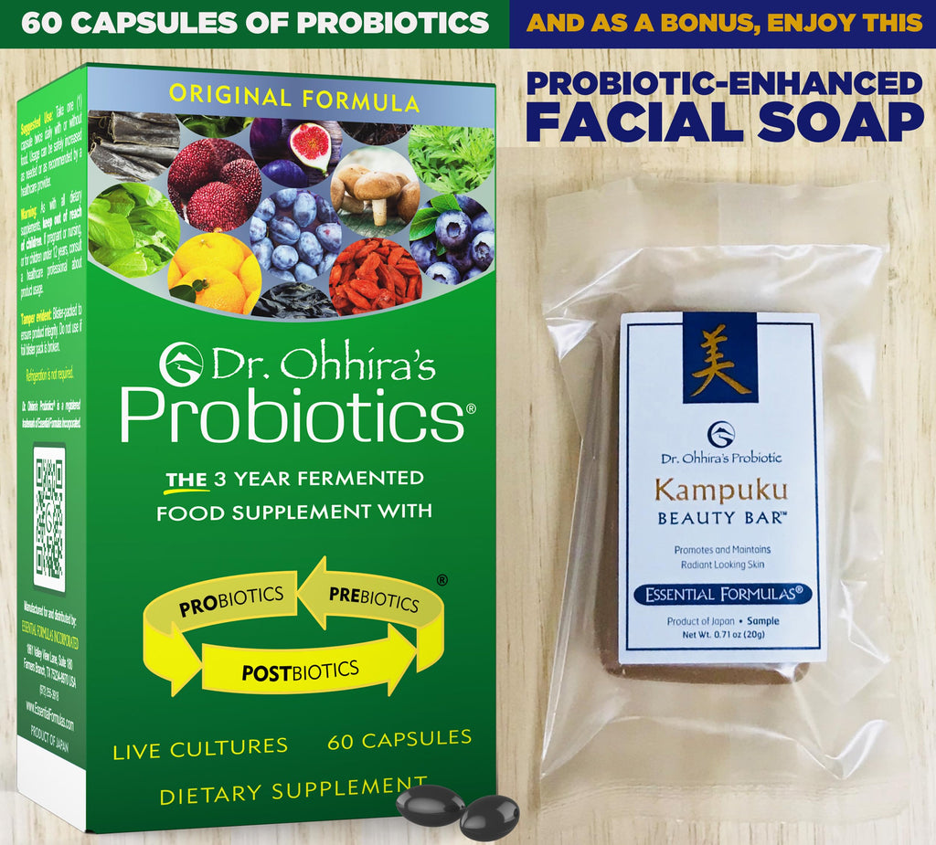 Essential Formulas Dr. Ohhira's Probiotics Original Formula - 60 Capsules - image 2