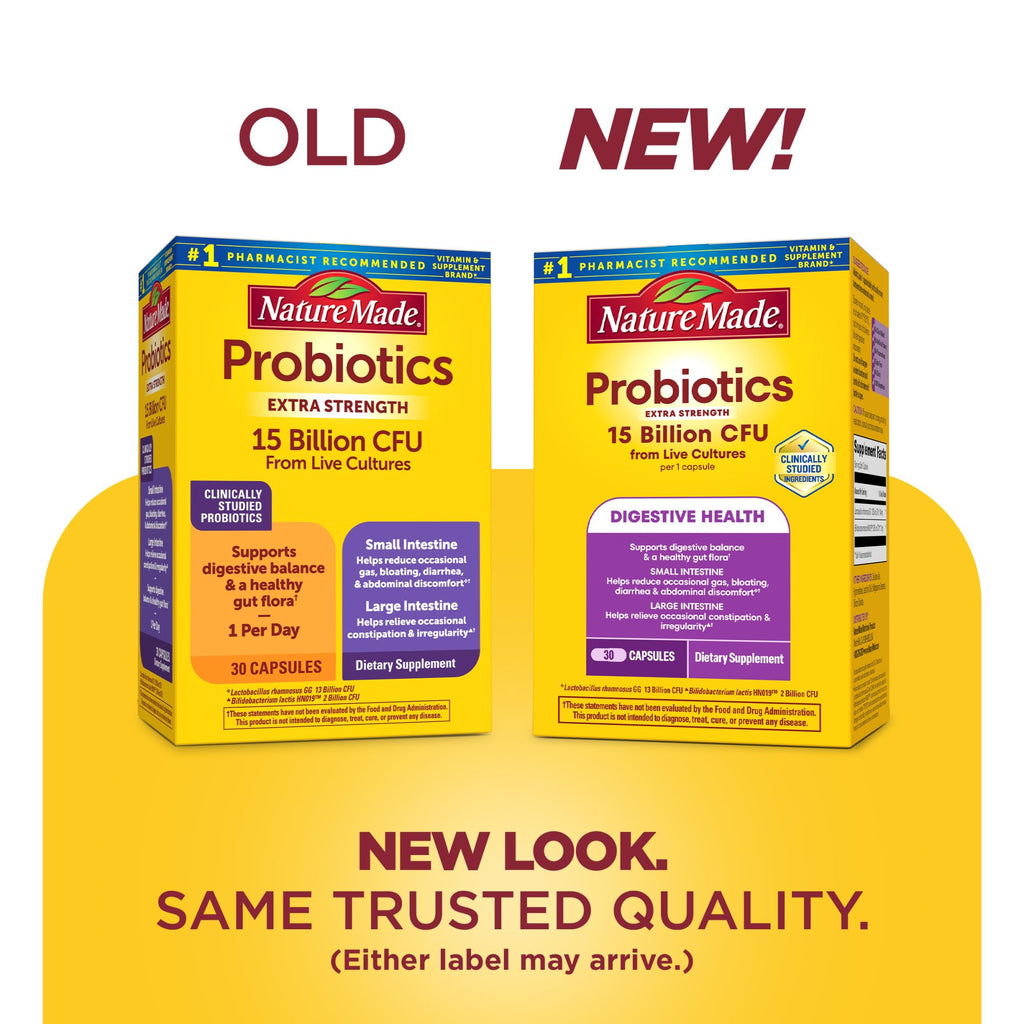 Nature Made Probiotics for Digestive Health - 30 Capsules - image 2