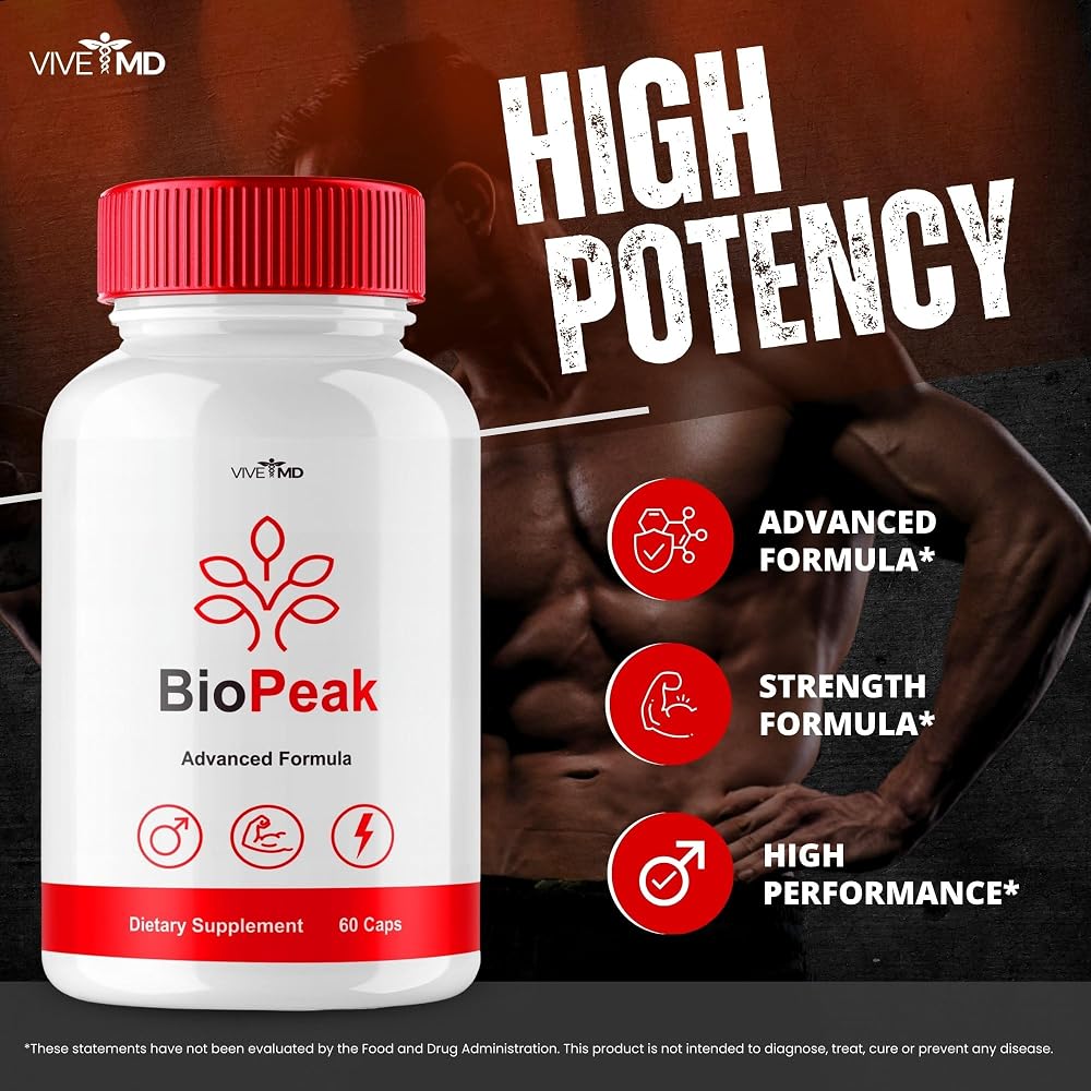 VIVE MD BioPeak Capsules All Natural Supplement - 120 Capsules - image 5