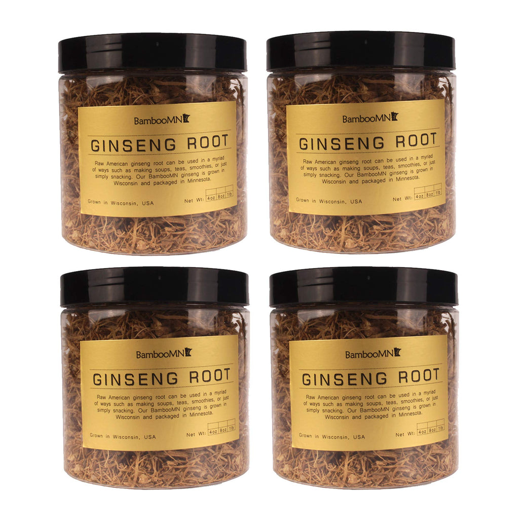 BambooMN American Ginseng Fiber for Soups and Teas - 16 oz
