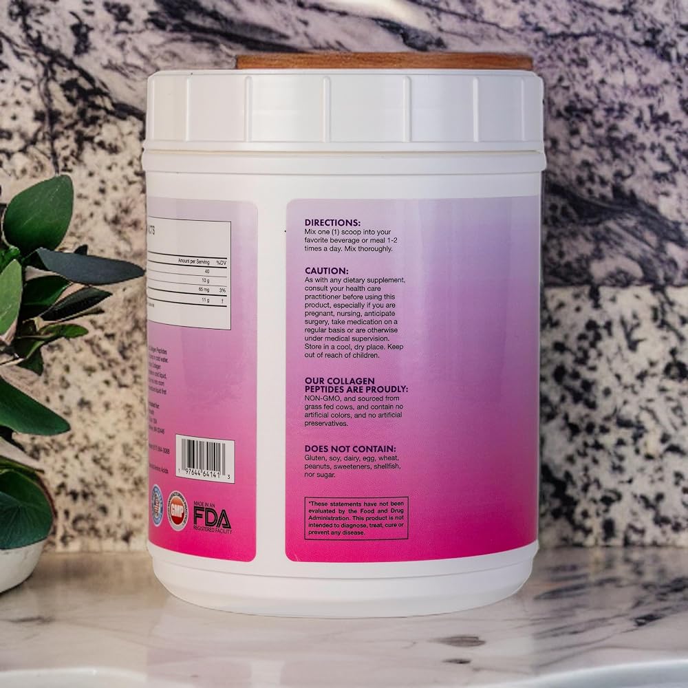 Nutrihealth Collagen Peptides Powder - 451g - image 3