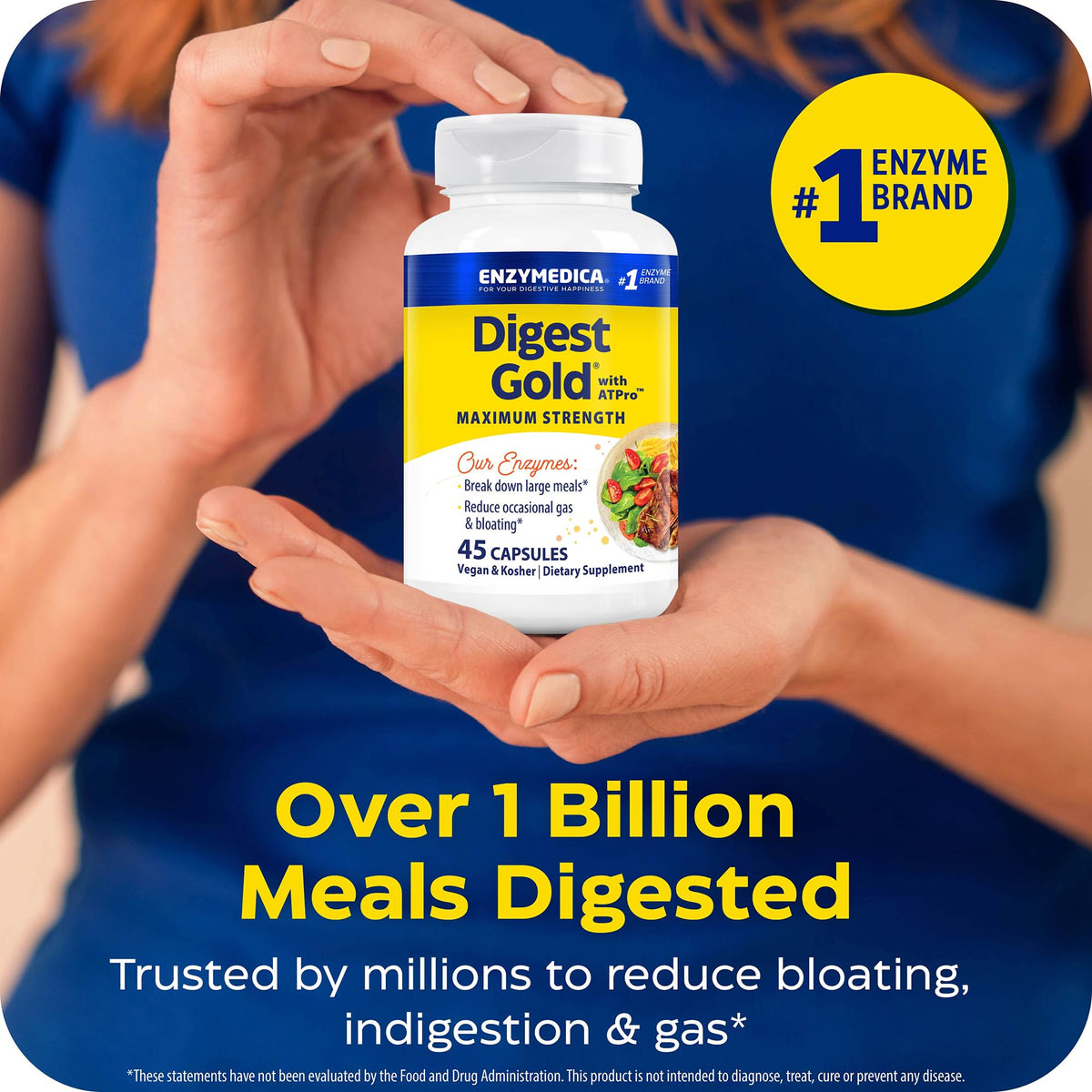 Enzymedica Digest Gold Maximum Strength Digestive Enzyme - 45 Capsules - image 5