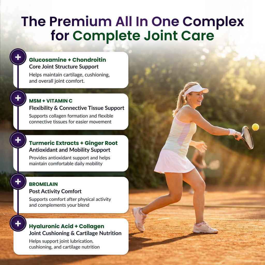 ForestLeaf Glucosamine Chondroitin MSM Joint Support - 120 Capsules - image 4