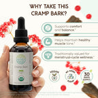 HerbEra Cramp Bark USDA Organic Tincture