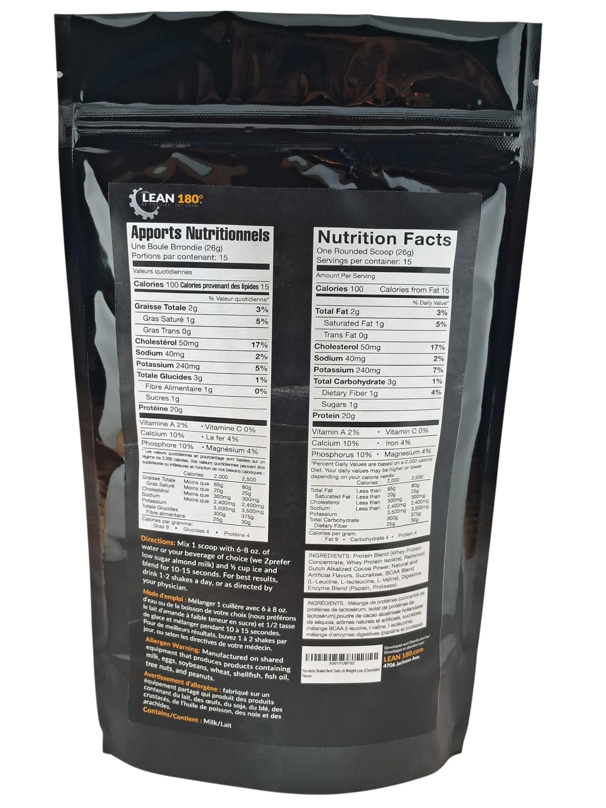 Lean 180 Pro Keto Protein Shake - Best Tasting