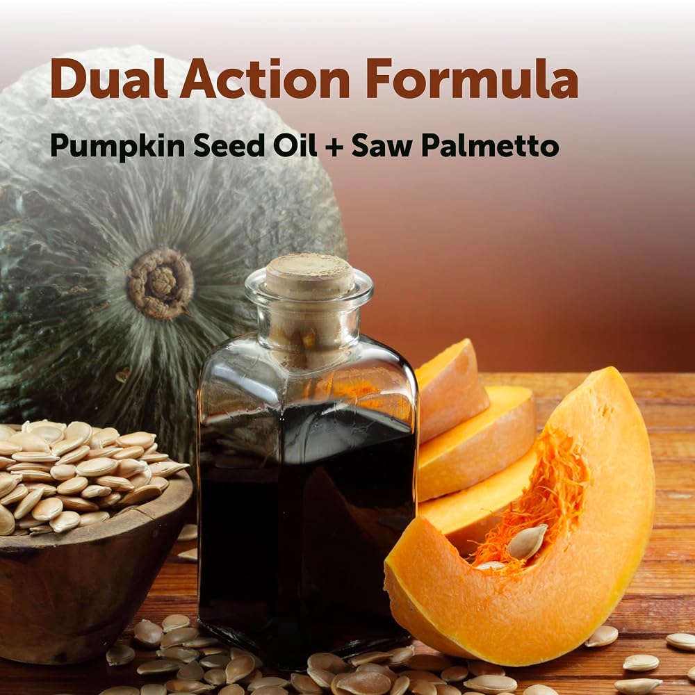 Micro Ingredients Pumpkin Seed Oil with Saw Palmetto - 300 Softgels - image 5