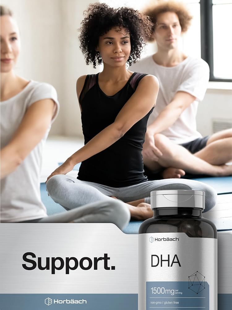 Horbäach DHA Supplement 1500mg Omega-3 - 90 Softgels - image 7