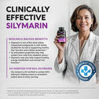 NUTRAHARMONY Liver Cleanse Detox & Repair - Milk Thistle