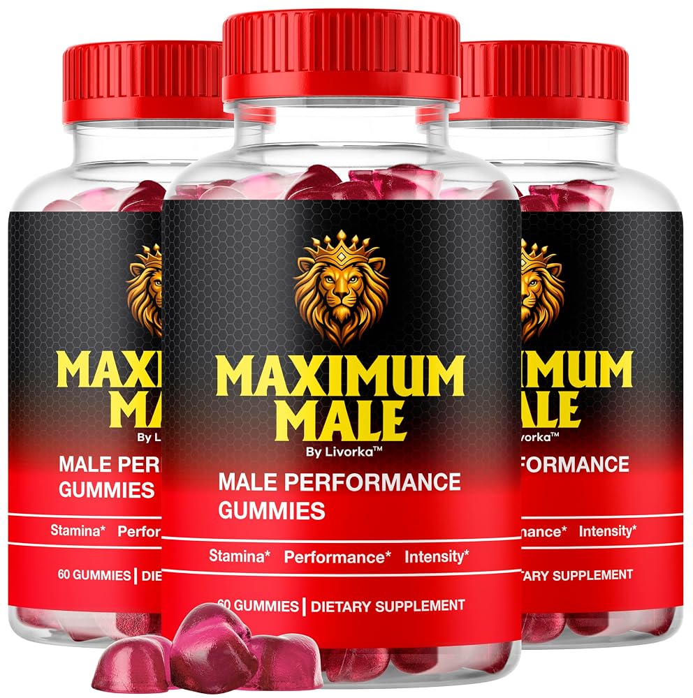 LIVORKA Maximum Male Gummies - 180 Gummies