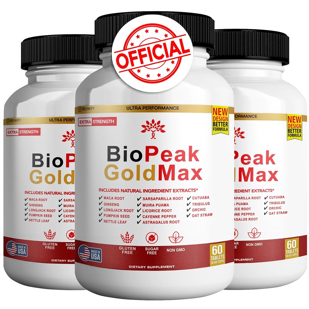 GREENVIFY BioPeak GoldMax Extra Strength Natural Performance