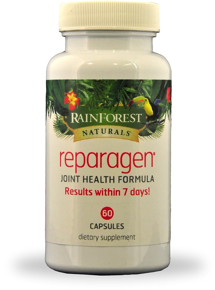 Rainforest Nutritionals Reparagen Joint Health Supplement - 60 Capsules
