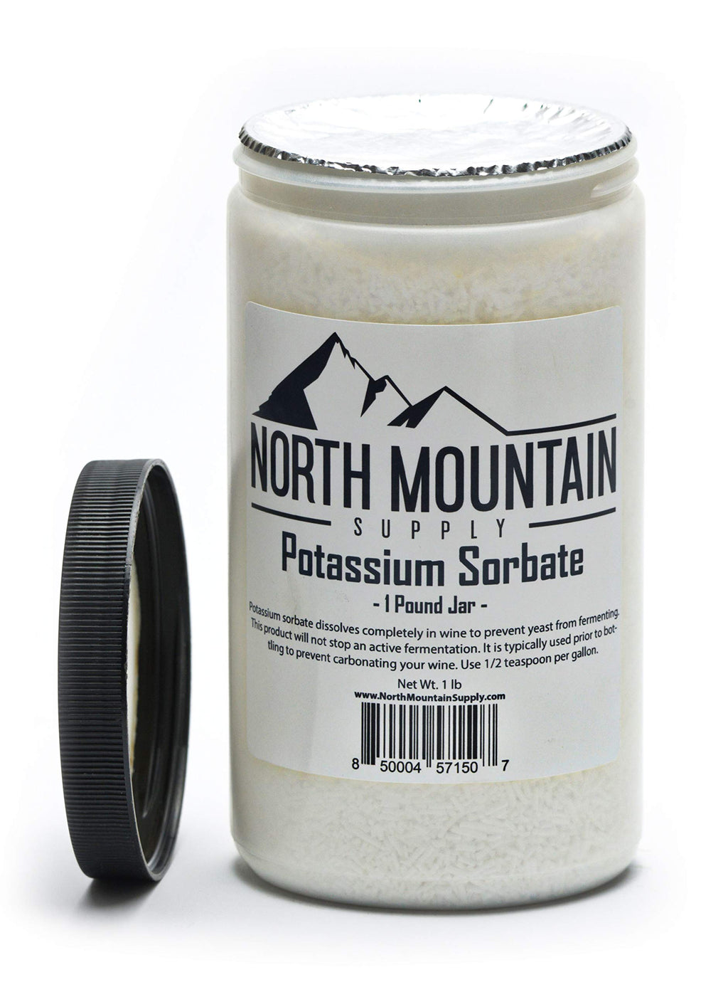 North Mountain Supply Potassium Sorbate Food Grade - 1 Pound - image 2