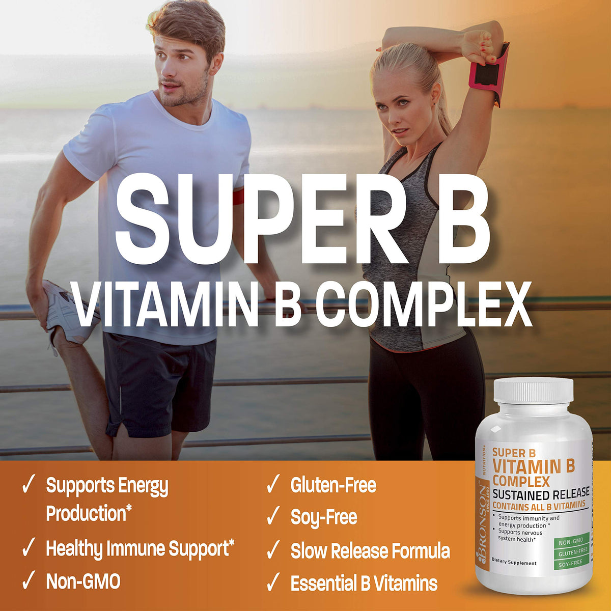 Bronson Vitamin B Complex Sustained Release