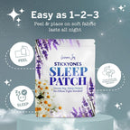 Gemma Joy StickyOnes Sleep Patches for Adults, Melatonin-Free - 30 Count - image 5