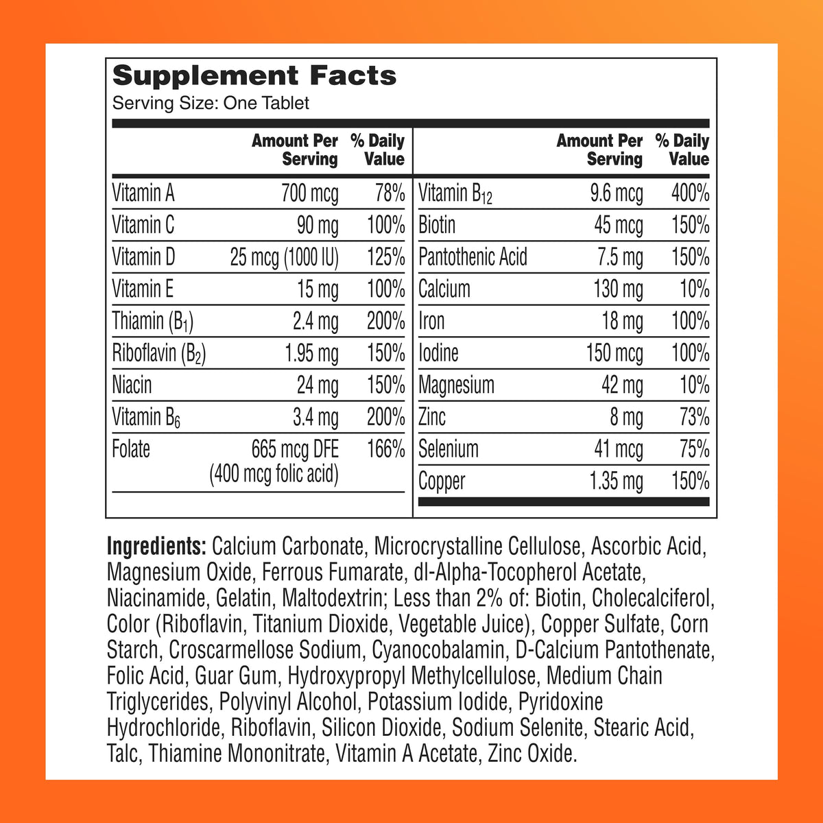 One A Day Women's Multivitamin - 200 Tablets - image 8
