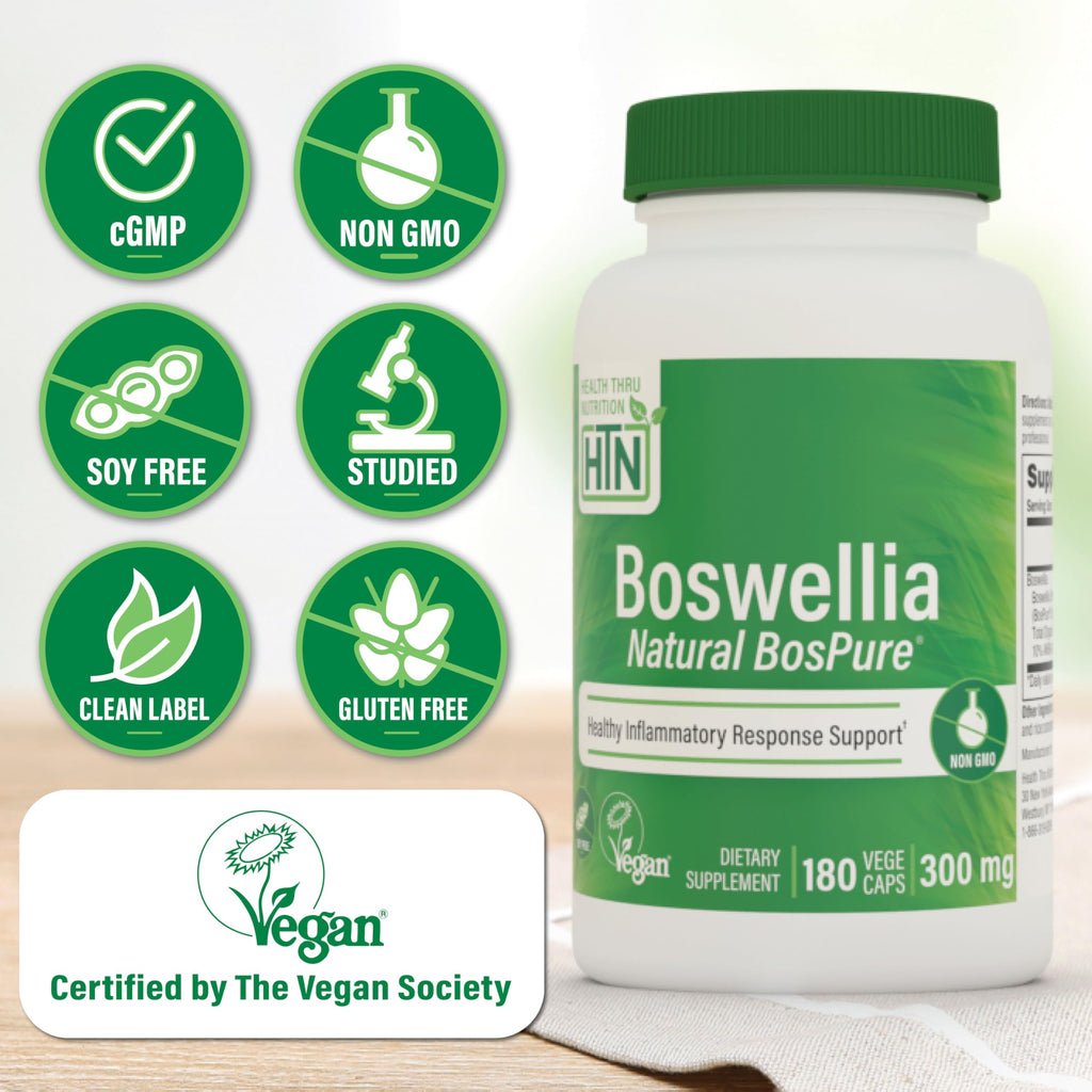 Health Thru Nutrition Boswellia 300mg - 180 Capsules - image 3
