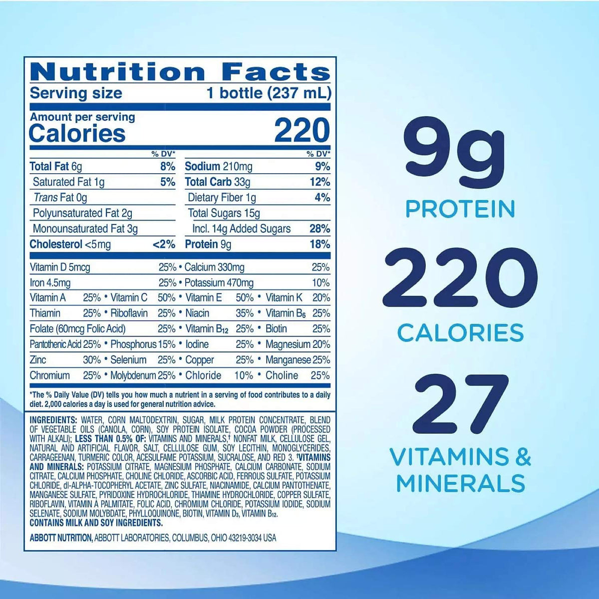 Ensure Complete Balanced Nutrition Shake Creamy Milk Chocolate - 24 Pack - image 4