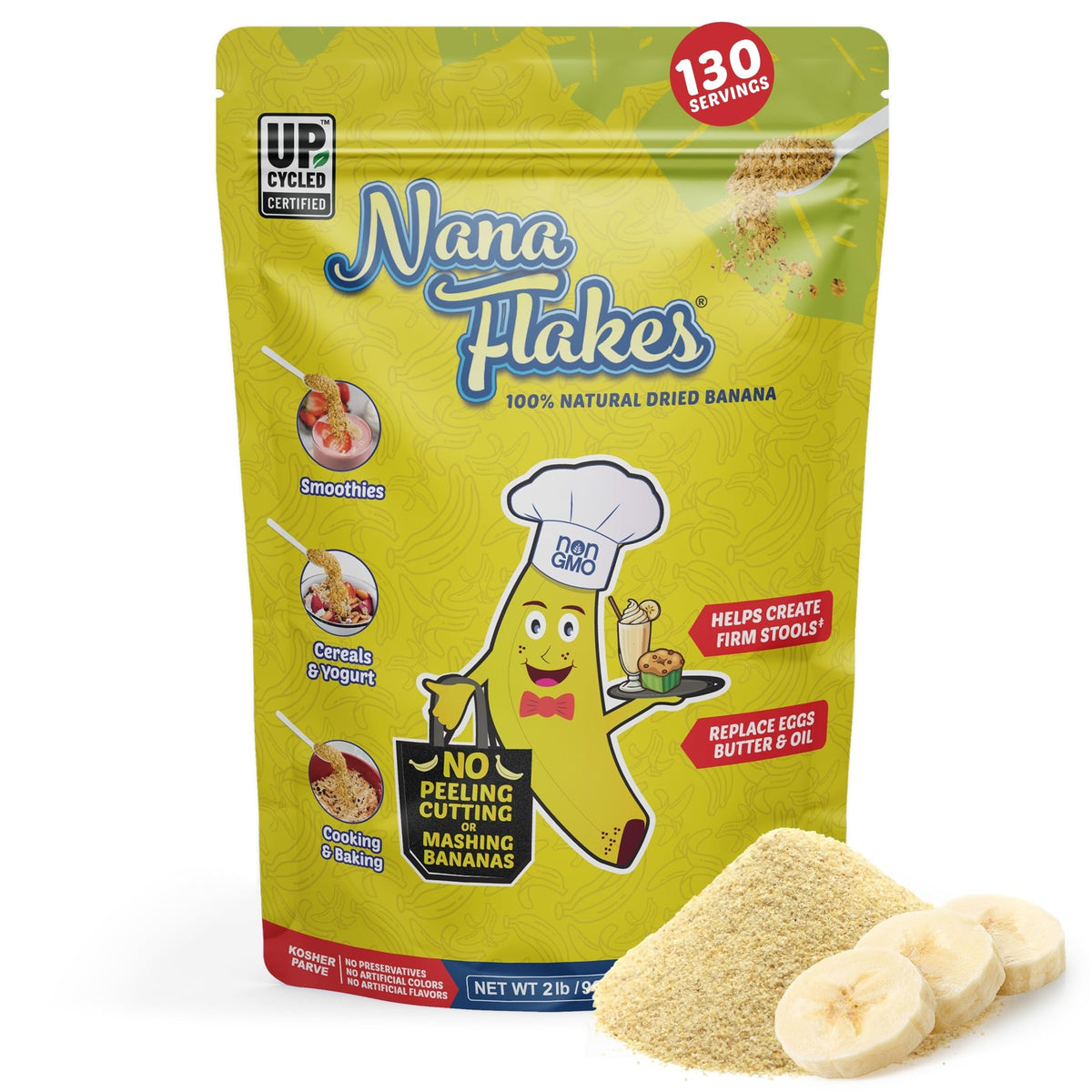 NUTRITIONAL DESIGNS ND LABS, INC SINCE 1986 Nana Flakes 100% Pure