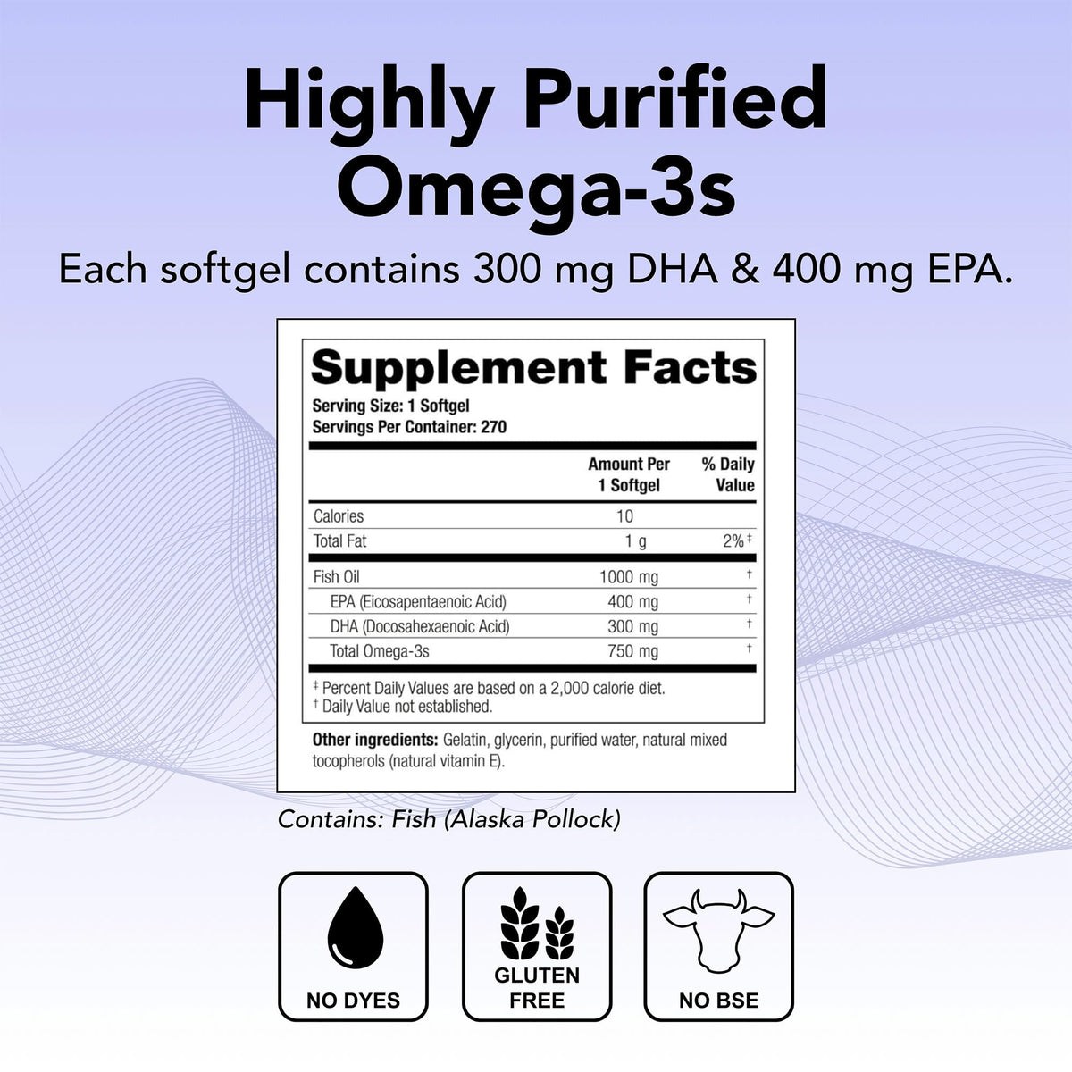 Theralogix TherOmega Omega-3 Fish Oil Supplement - 270 Softgels - image 3