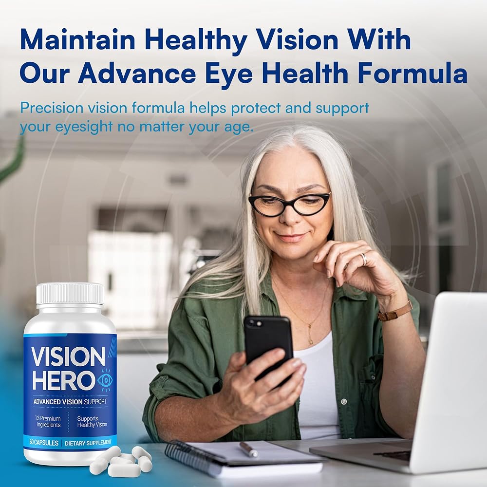 Vision Hero Advanced Vision Support Supplement Formula