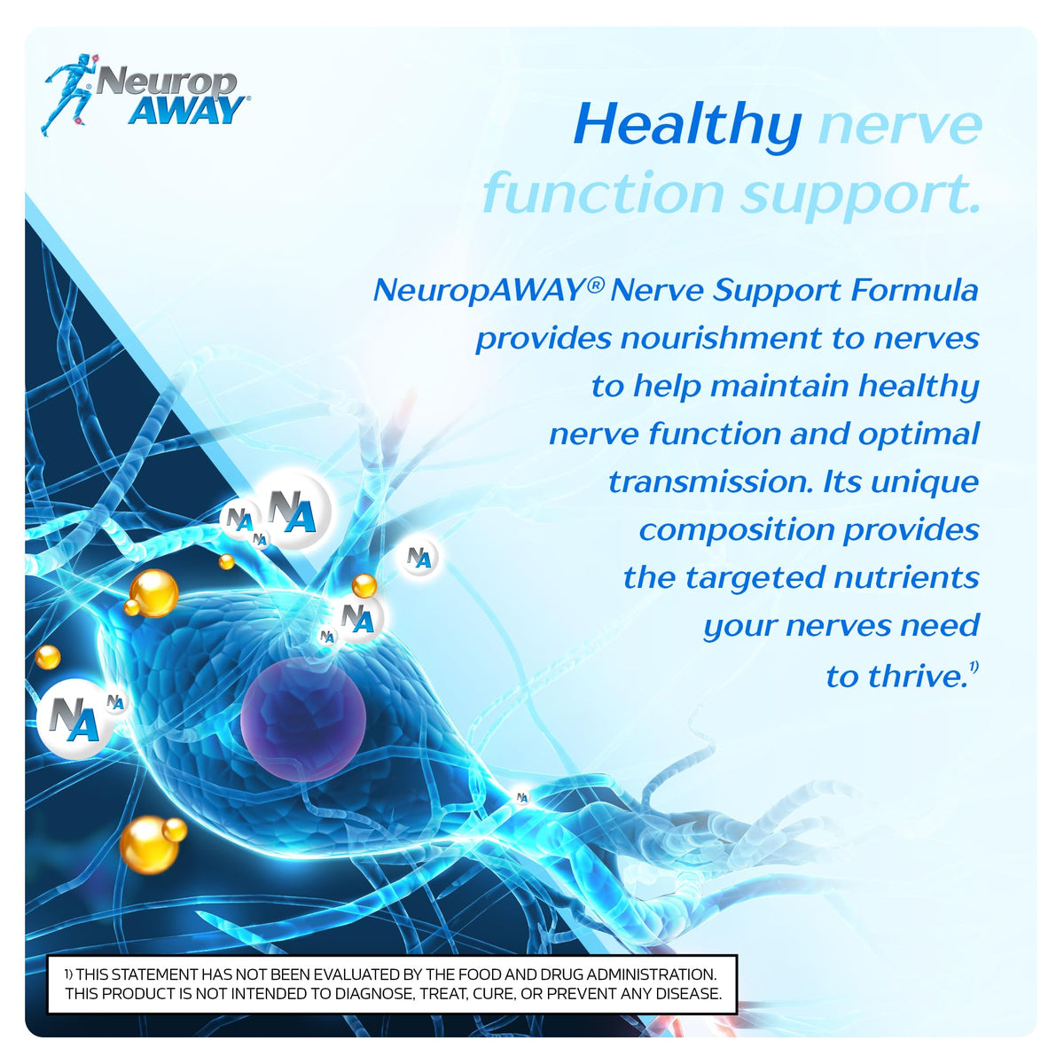 NeuropAWAY Nerve Support Supplement - 60 Capsules - image 6