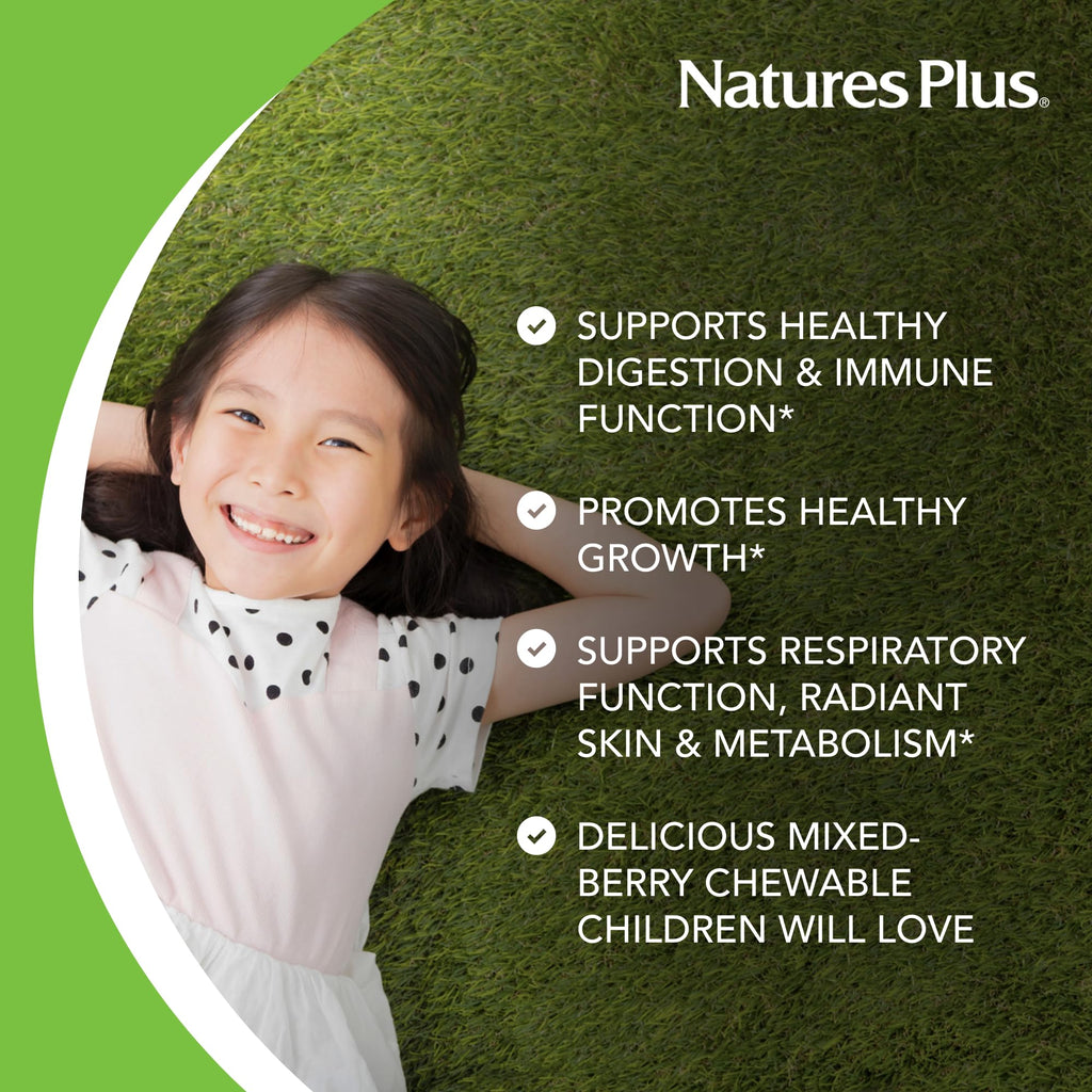 NaturesPlus Animal Parade Probiotic Mixed Berry - 30 Chewables - image 3