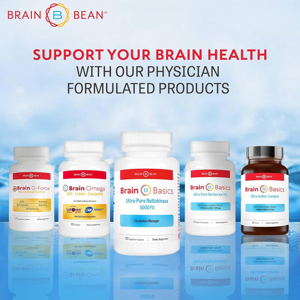 Brain Bean Nattokinase 5000 FU Circulation Support - 120 Capsules - image 8