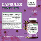 Wild & Organic Caralluma 1000 mg Overall Support - 90 Capsules - image 3