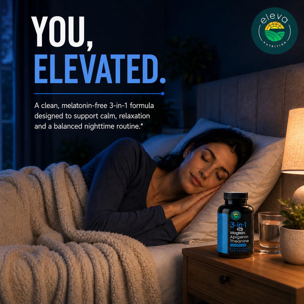 Eleva Nutrition Magnesium L-Threonate Sleep Complex - 120 Capsules - image 6