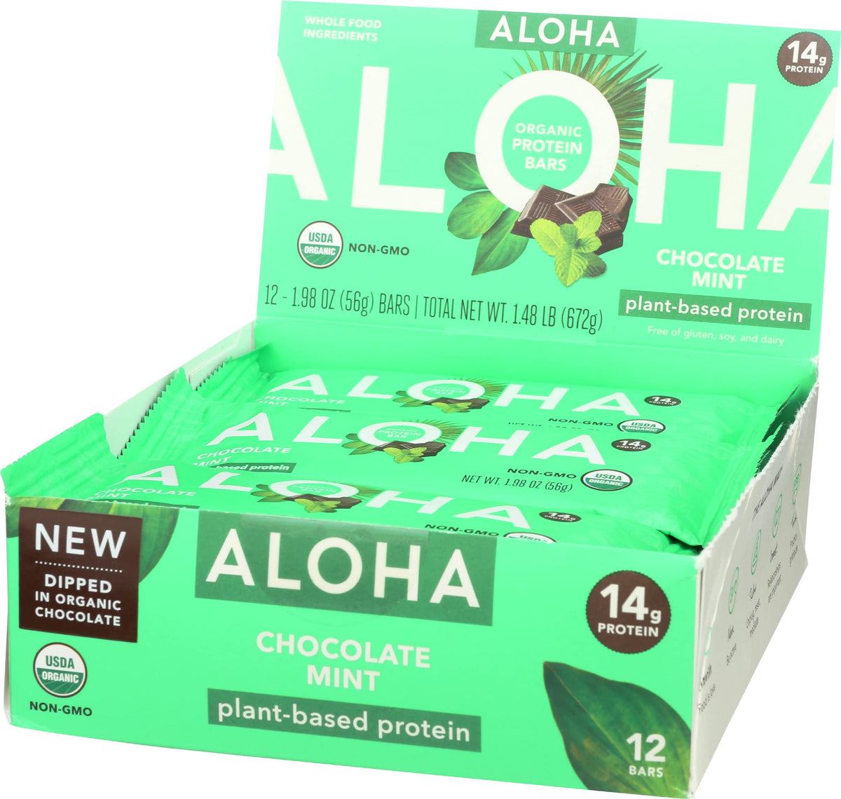 ALOHA Organic Plant Based Protein Bars
