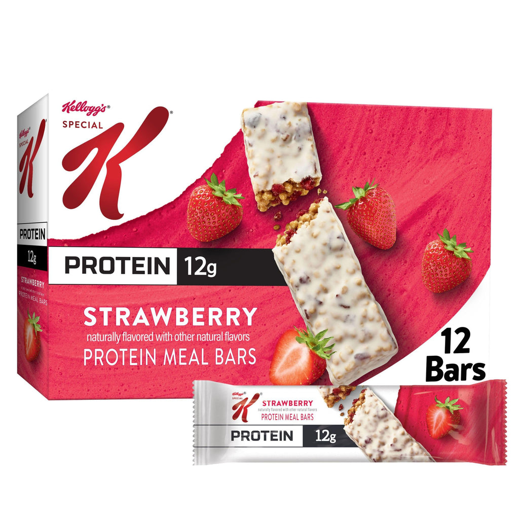 Kellogg's Special K Strawberry Protein Bars 12g - 12 Count