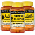 MASON NATURAL Stress B Complex with Zinc - 180 Tablets