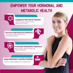 HarmoVira Myo-Inositol 12-in-1 Complex for Women's Wellness - 180 Capsules - image 4