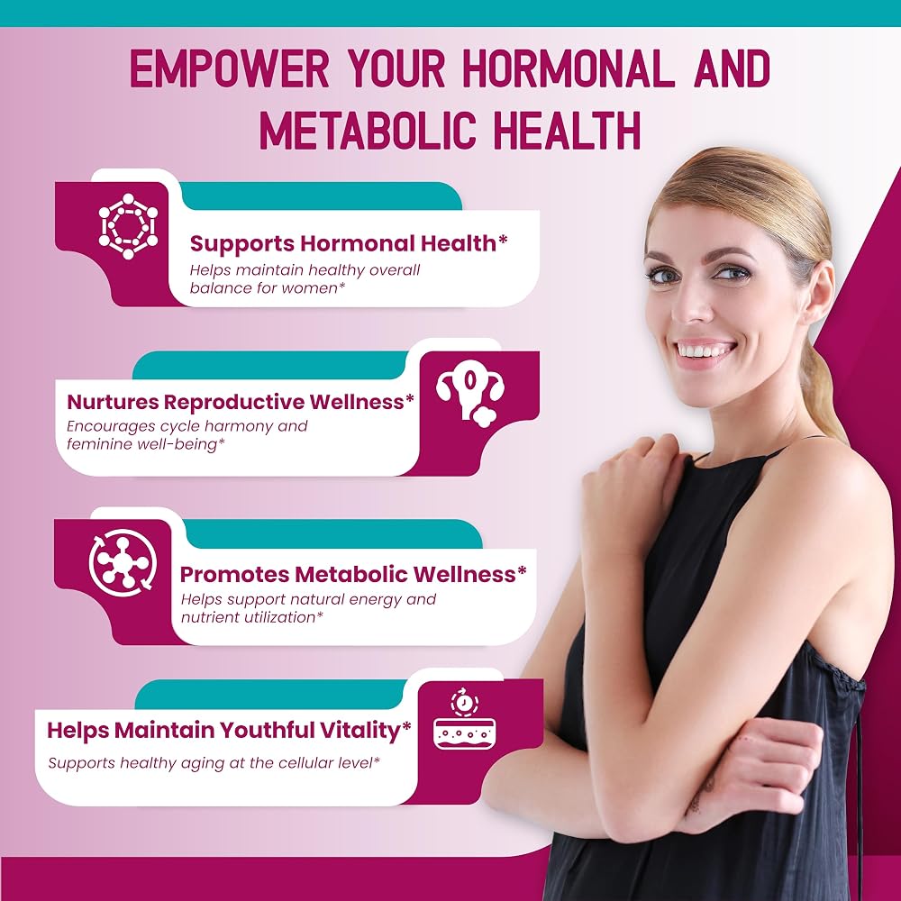 HarmoVira Myo-Inositol 12-in-1 Complex for Women's Wellness - 180 Capsules - image 4