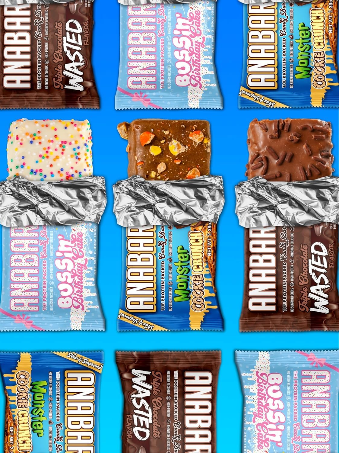 FINAL BOSS PERFORMANCE ANABAR Protein Bar Milk Chocolate - 12 Bars - image 5