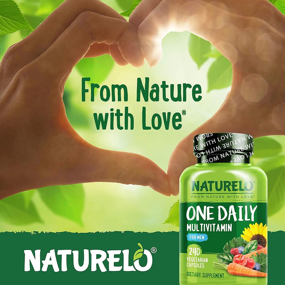 NATURELO Multivitamin for Men One Daily - 240 Vegetarian Capsules - image 7