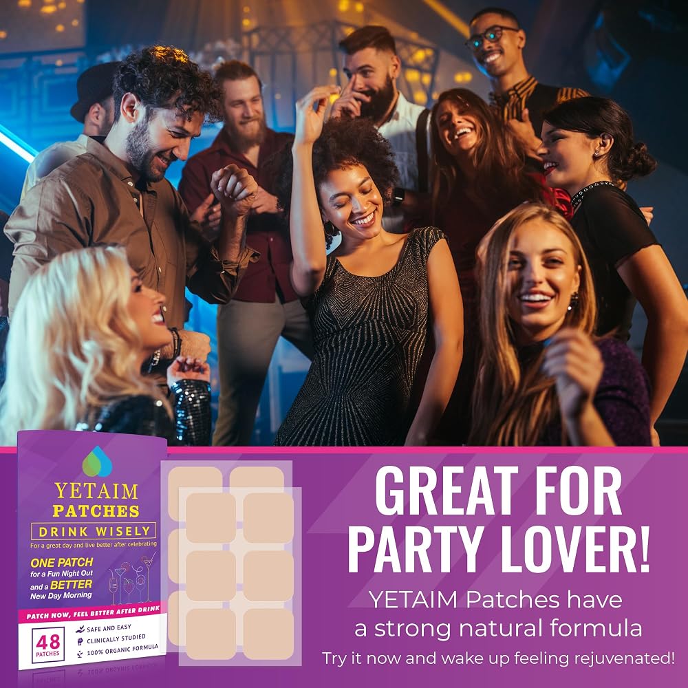YETAIM Recovery Patches Energy Boost - 48 Pack - image 5