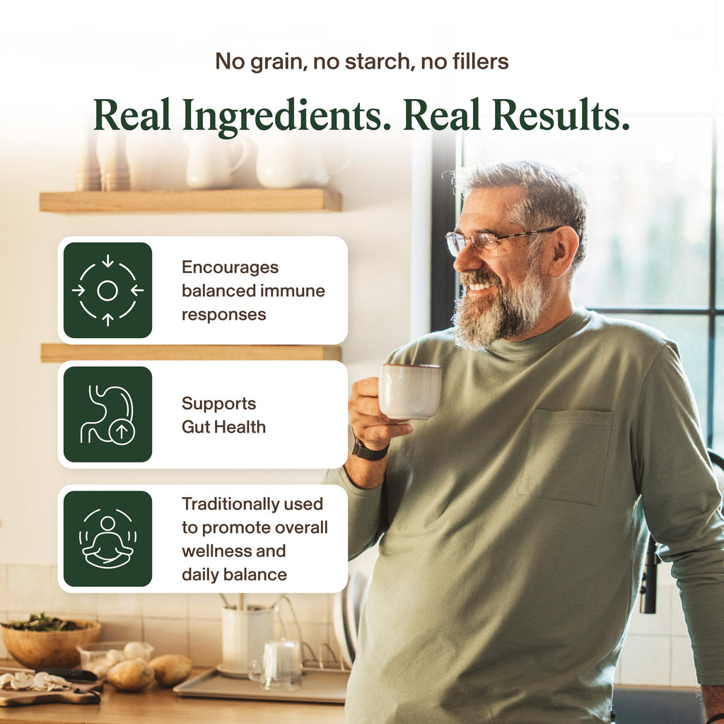 Real Mushrooms Organic Turkey Tail Powder for Immune Support - 100 Servings - image 3