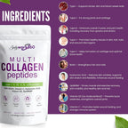 BODYWORK360 Multi Collagen Peptides Powder - 16 oz - image 3